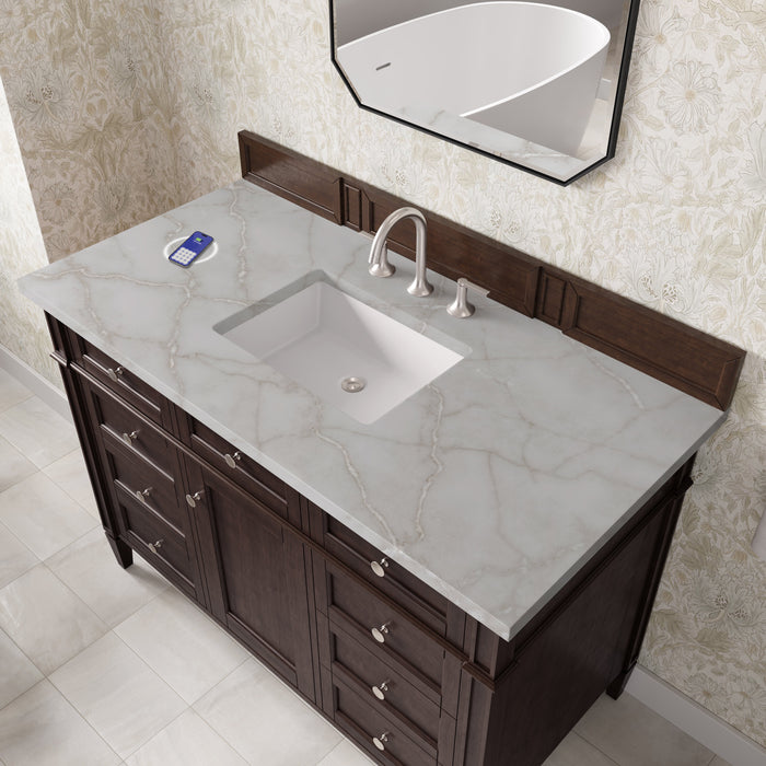 James Martin Brittany 48" Single Bathroom Vanity, Burnished Mahogany