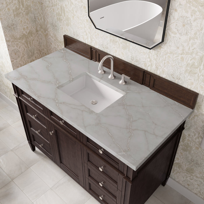 James Martin Brittany 48" Single Bathroom Vanity, Burnished Mahogany