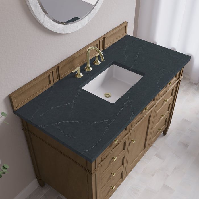James Martin Brittany 48" Single Bathroom Vanity, Pecan