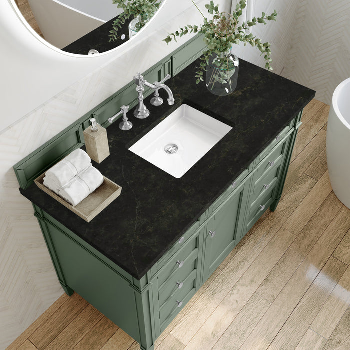 James Martin Brittany 48" Single Bathroom Vanity, Smokey Celadon