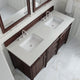 James Martin Brittany 60" Double Bathroom Vanity, Burnished Mahogany
