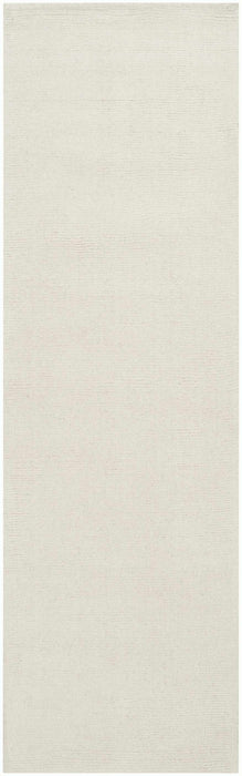 Brockton Solid Wool Light Beige Area Rug
