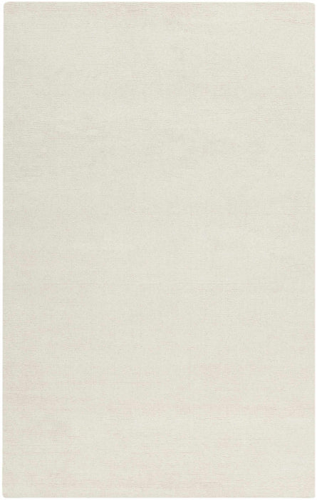 Brockton Solid Wool Light Beige Area Rug