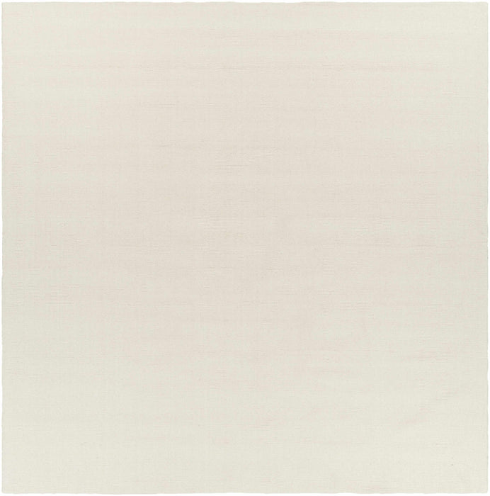 Brockton Solid Wool Light Beige Area Rug