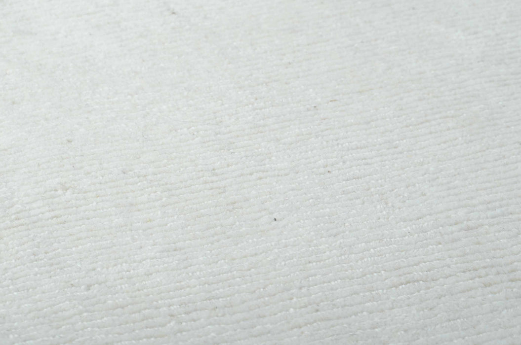 Brockton Solid Wool Light Beige Area Rug