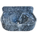 Bursa Gray Marble Wall-Mount Bathroom Sink with 6" Backsplash (W)16" (L)27" (H)6" front view
