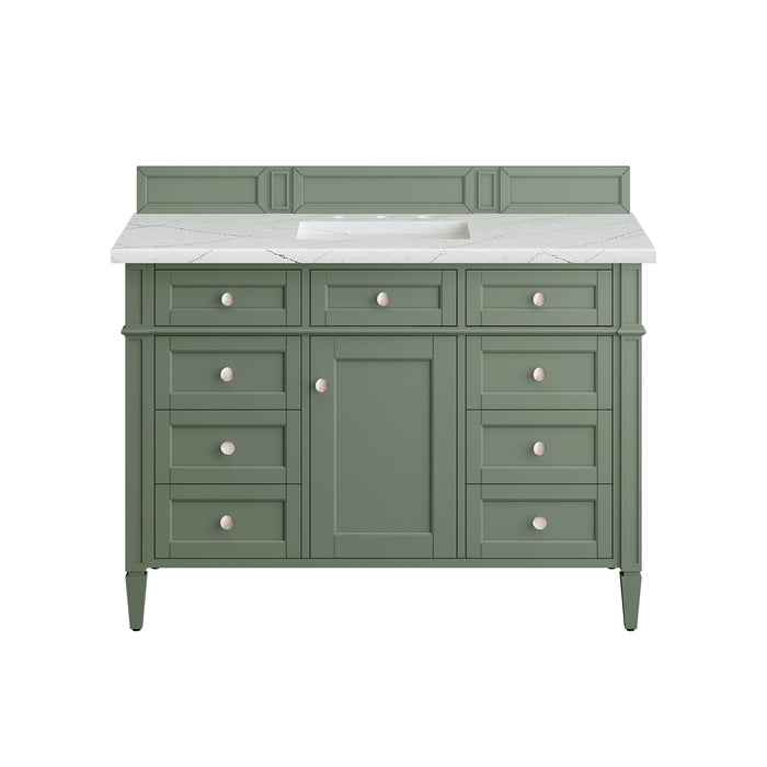 James Martin Brittany 48" Single Bathroom Vanity, Smokey Celadon