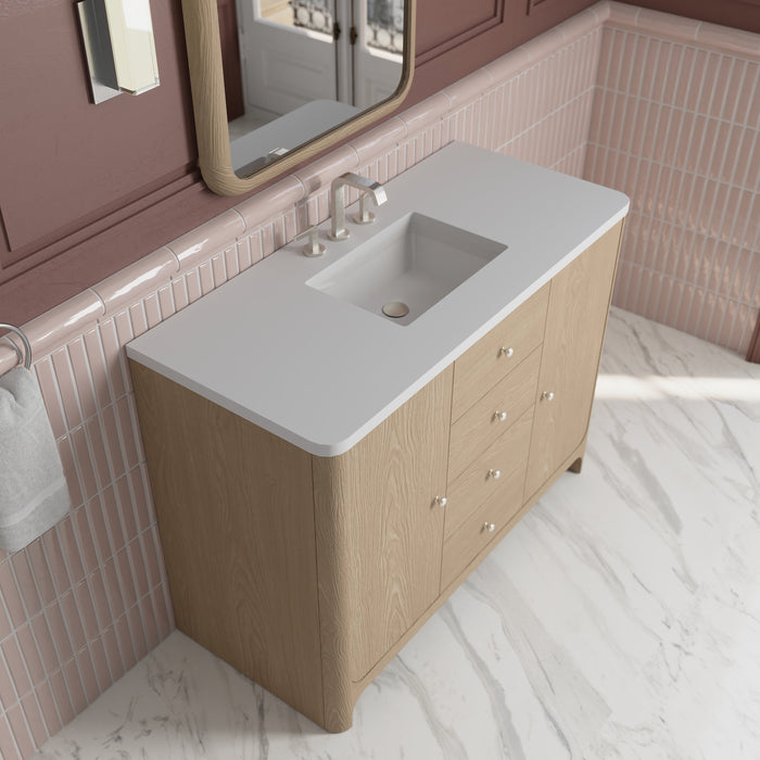 James Martin Gracyn 48" Single Bathroom Vanity, Coastal Driftwood