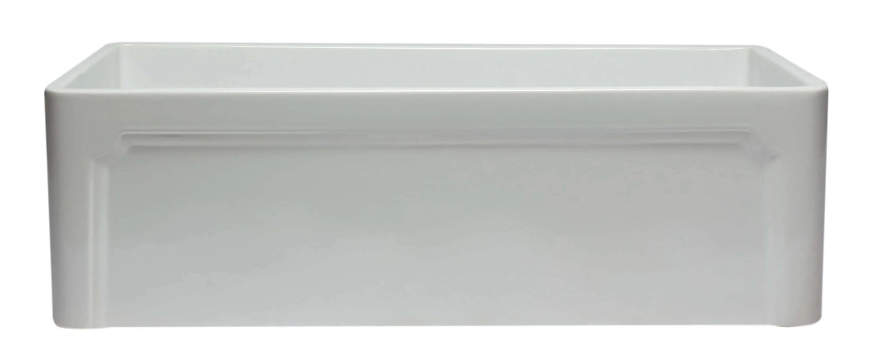 ALFI brand 33" Reversible Single Fireclay Farmhouse Kitchen Sink AB3320SB