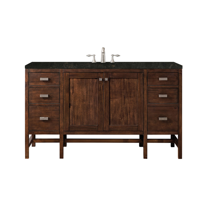 James Martin Addison 60" Single Bathroom Vanity, Mid-Century Acacia