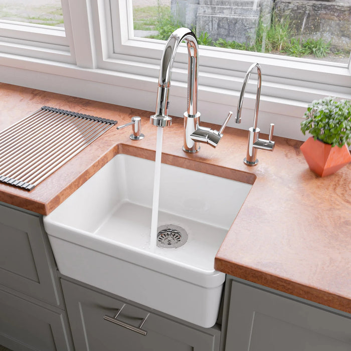 ALFI brand Sensor Gooseneck Pull Down Kitchen Faucet ABKF3262