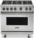 VIKING 36" Gas Range VGR5366BSS VIKING