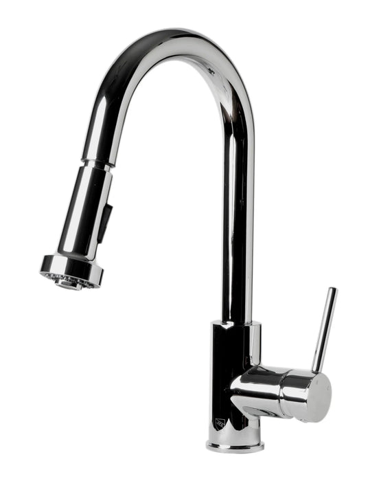 ALFI brand Sensor Gooseneck Pull Down Kitchen Faucet ABKF3262