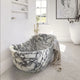 Calacatta Viola Marble Bathtub - Hand Carved Soaking 34x70x26
