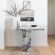 Calacatta Viola White Marble Designer Console - Polished 40x15