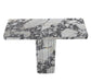 Calacatta Viola Marble Designer Console Polished (W)15" (L)40" (H)32" top angle view
