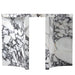 Calacatta Viola Marble Designer Arched Legs Console Polished (W)15" (L)40" (H)32" front view