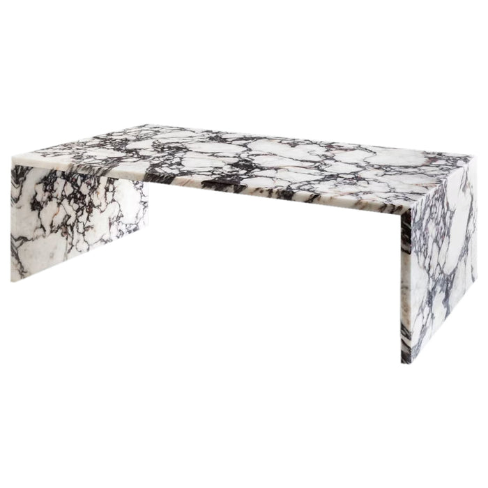 Calacatta Viola Marble Plain Design Coffee Table Polished NTRVS207