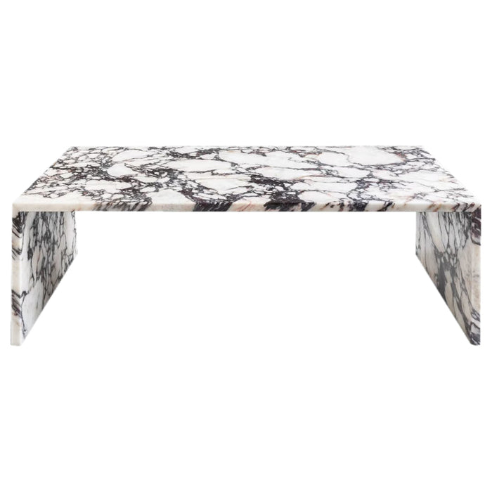 Calacatta Viola Marble Plain Design Coffee Table Polished NTRVS207