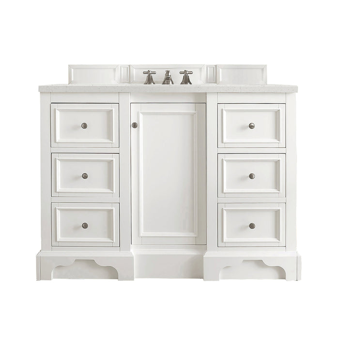 James Martin De Soto 48" Single Bathroom Vanity, Bright White