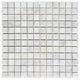 Carrara White Marble Polished Mosaic Floor and Wall Tile - Livfloors Collection