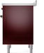 ILVE Nostalgie II 36 " Electric Range, Burgundy, Bronze Trim UPI366NMPBUB ILVE