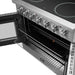 Forno Galiano 36 in. French Door Freestanding All Electric Range, Stainless Steel, FFSEL6917-36 Forno