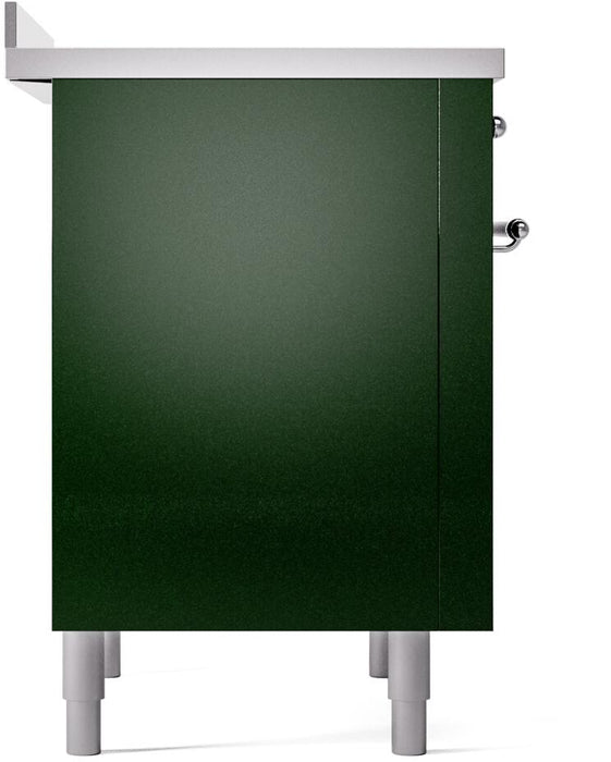 ILVE Nostalgie II 36 " Electric Range, Emerald Green, Chrome Trim UPI366NMPEGC ILVE