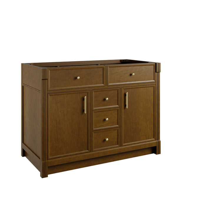 James Martin Bellshire 48" Single Bathroom Vanity, Honey Oak