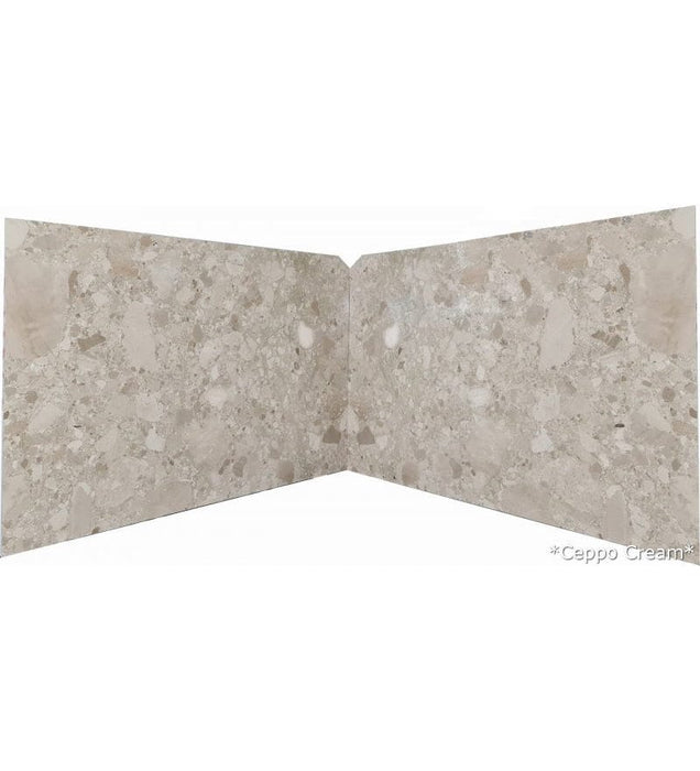 Ceppo Cream Conglomerate Bookmatching Marble Slabs Polished - Livfloors Collection