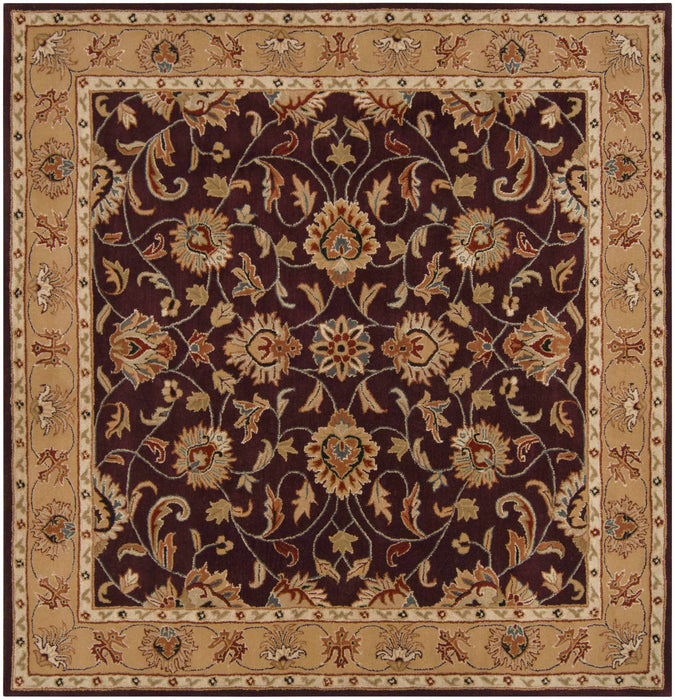 Cherryfield Burgundy 1024 Wool Area Rug