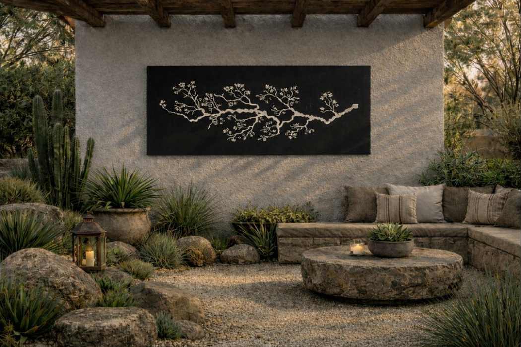 Laser-Cut Cherry Blossom Panel - FREE SHIPPING