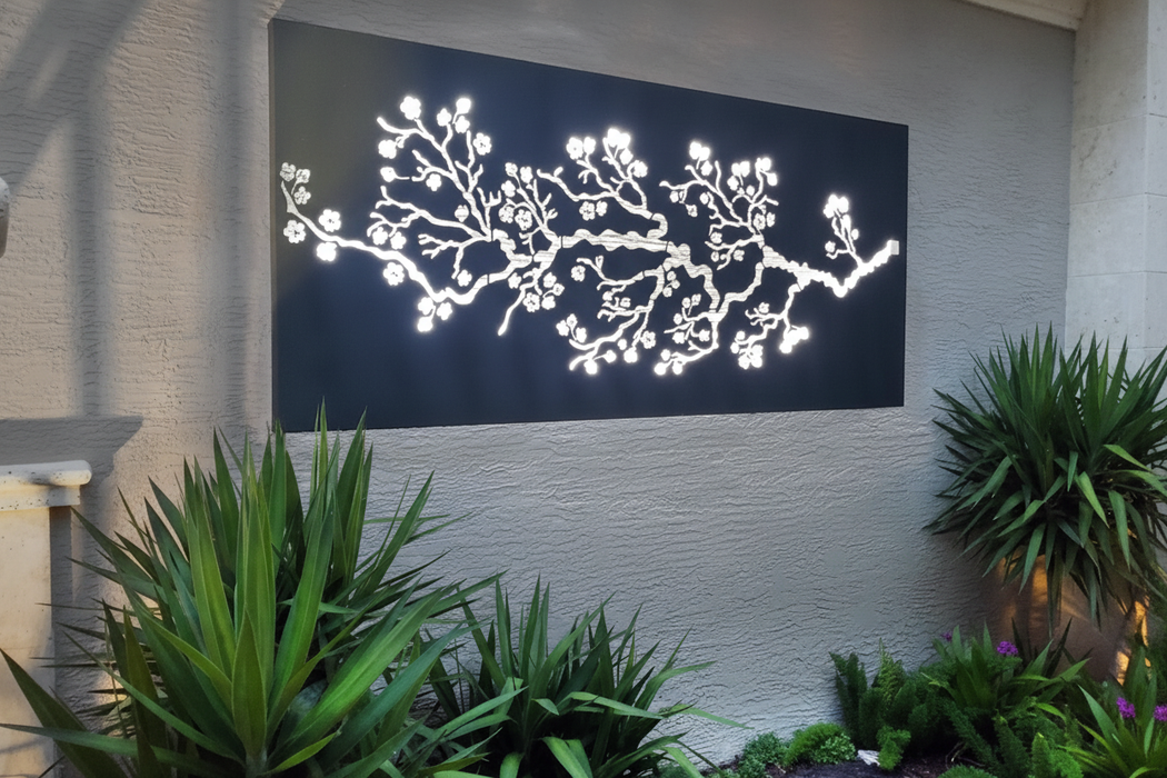 Laser-Cut Cherry Blossom Panel - FREE SHIPPING