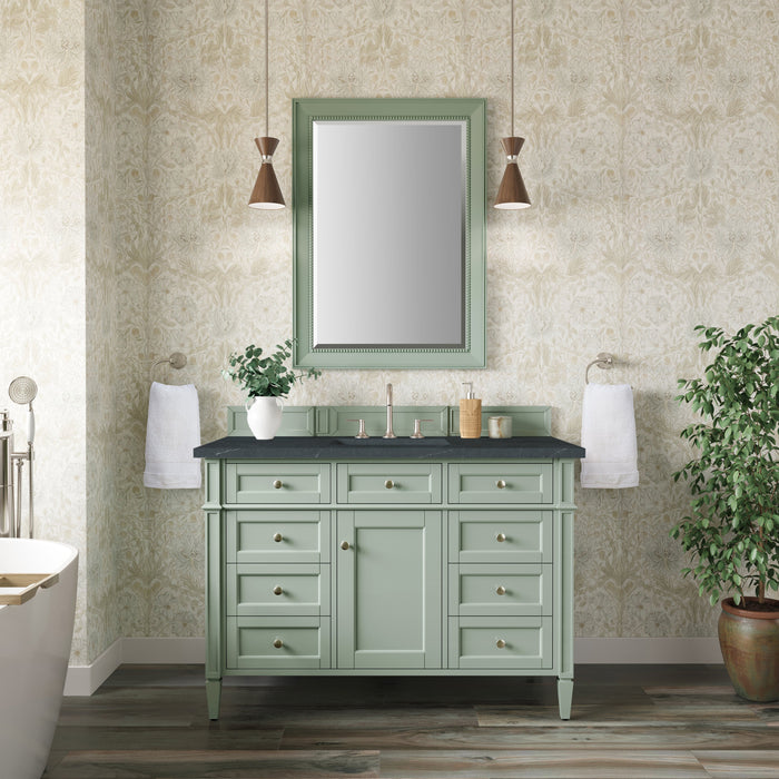 James Martin Brittany 48" Single Bathroom Vanity, Sage Green