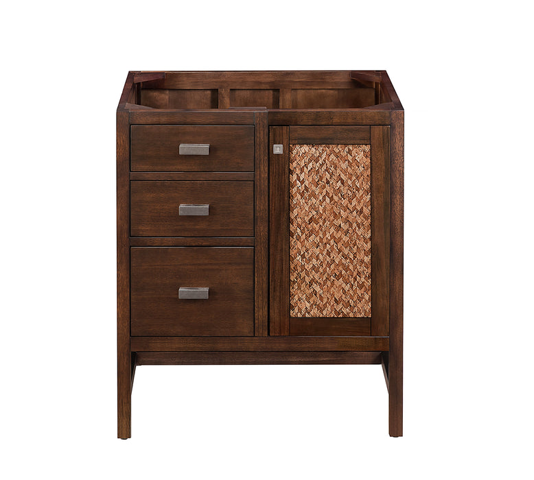 James Martin Addison 30" Single Bathroom Vanity, Mid-Century Acacia
