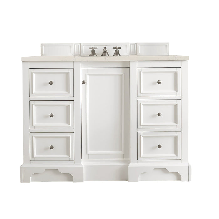 James Martin De Soto 48" Single Bathroom Vanity, Bright White