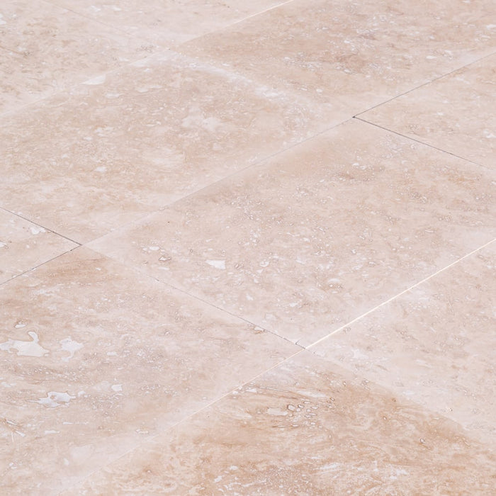 Classic Light Travertine Honed Floor and Wall Tile - Livfloors Collection