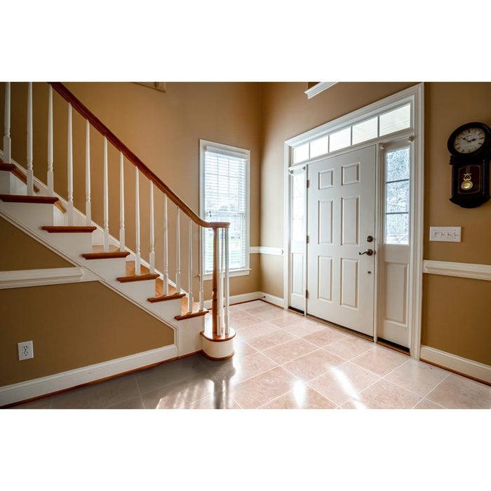 Classic Light Travertine Honed Floor and Wall Tile - Livfloors Collection