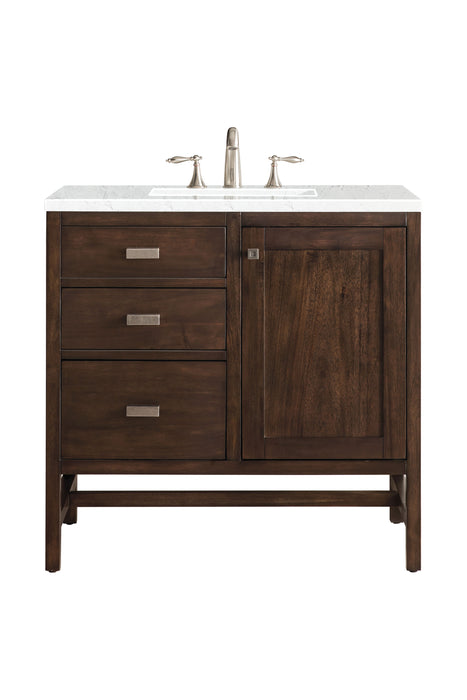 James Martin Addison 36" Single Bathroom Vanity, Mid-Century Acacia