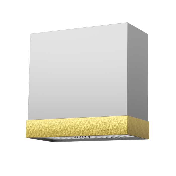 Akicon 30" Stainless Steel Wall Mount Range Hood with 600 CFM Vent Hood — AK-HS30HD-BSG-48