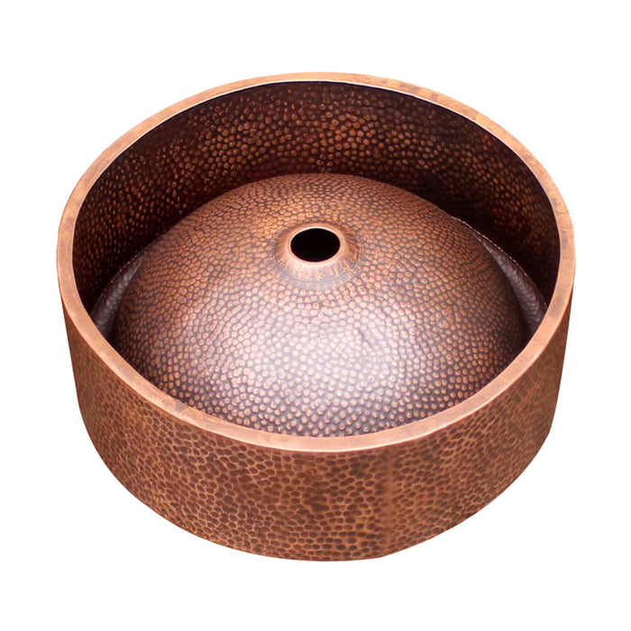 Akicon Custom Handmade Copper Bathroom Sink Handcrafted Vessel Sink — AKS203-C