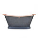 Akicon Handmade Copper Ceramic Bathtub Freestanding Artisan Tub — AKB70010-C