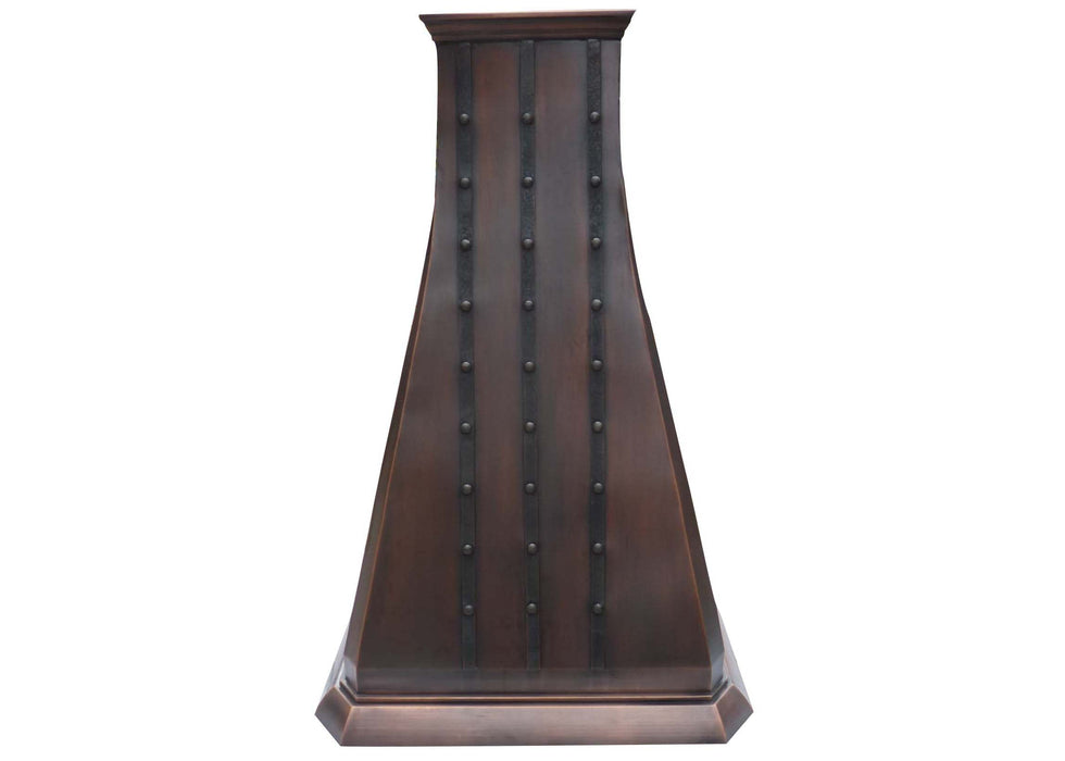 Copper Fireplace Hood Canopy