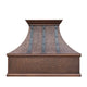 Copper Wall Mount Range Hood 36" W x 30" H