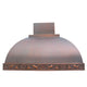 Dome Shaped Custom Copper Kitchen Hood