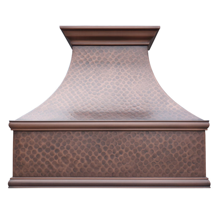 Copper Wall Mount Oven Hood 30" W x 30" H