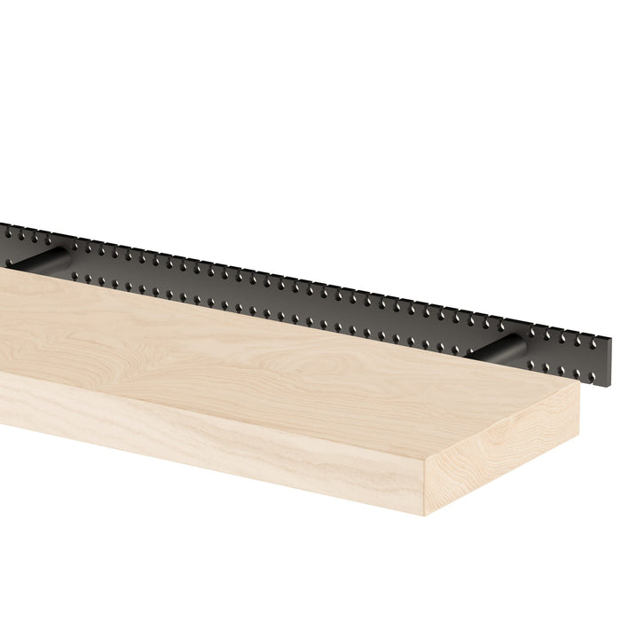 Floating Shelf- Cotton White Oak - 1.75