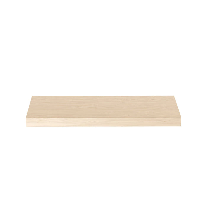Floating Shelf- Cotton White Oak - 1.75