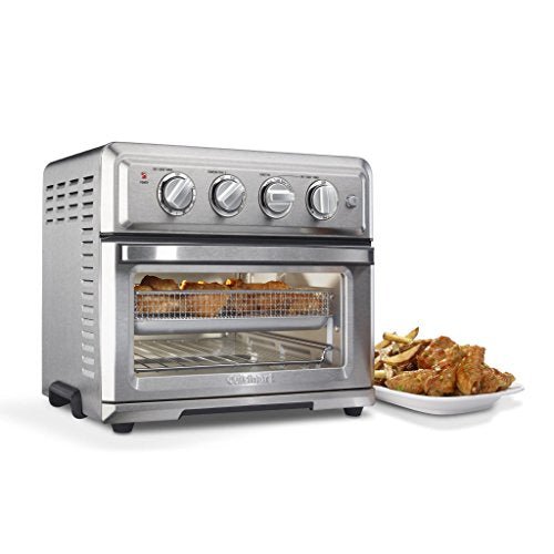 Cuisinart TOA - 60 Air Fryer Toaster Oven, Silver - Farmhouse Kitchen and Bath
