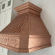 Handmade Natural Copper Range Hood